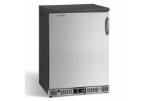 Congélateur 1 porte Pleine non réversible, charnière à gauche version inox