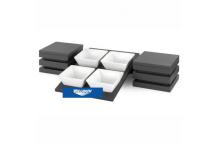 Kit Support 4 Bols Carrés CUBIC