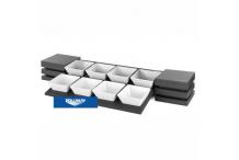 Kit Support 8 Bols Carrés CUBIC