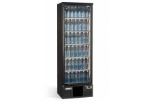 Vitrine haute 1 porte vitrée ferrure à droite anthracite